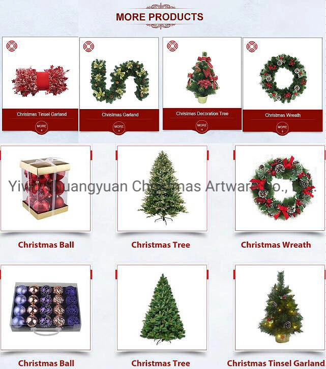 Purple Lively Christmas Tree Branches with Glitter for Christmas Decoration