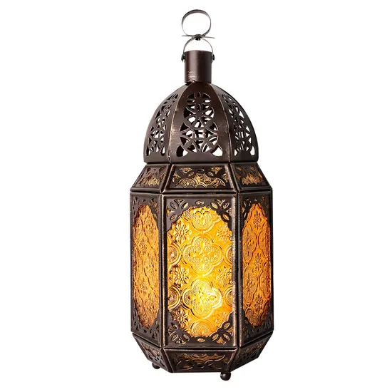 Windlampe Schmiedeeisen Hof Windlampe SPA Gang Ornament Modell Zimmer Terrasse Kaffeebar Bücherbar Weiches Dekor Hängen und Rahmen Home Dekorative Kerzenlaterne