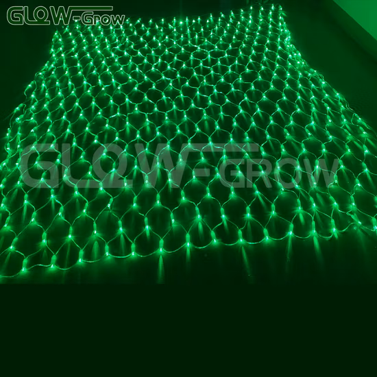 Weihnachten blinkende zweifarbige LED-Lichterkette für Weihnachten, Gewerbegebäude, Feiertage, festliches Haus, Hochzeitsdekoration