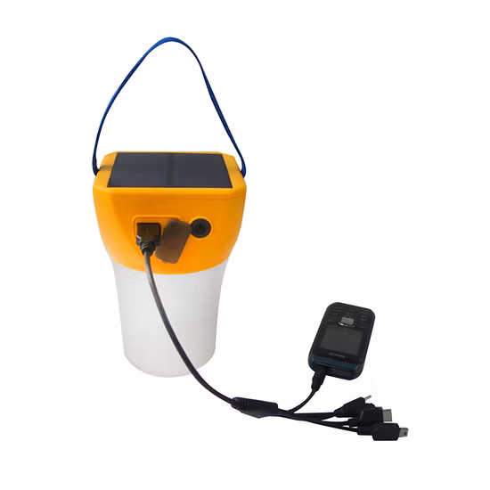 Tragbare kleine Solarlaterne zum Lesen und für den Heimgebrauch (Lighting Global zertifiziert)
